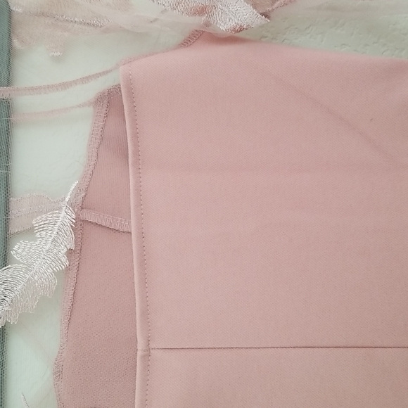 Cute and Fashion cocktail pink dress - Picture 7 of 12